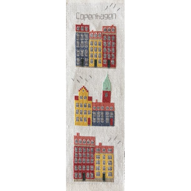 Klokkestreng - Copenhagen Houses  H�rb�nd bleget 12 tr�de