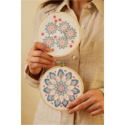 Mindful Making Broderikit fra DMC, Mandala Duo