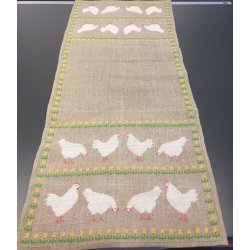 Pskelber Hvide Hns - hr 10 trde og blomstergarn 