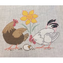 Pskelber Hns - hr 10 trde og blomstergarn 