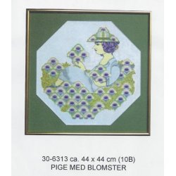 Wiinblad : Grnne motiver, damer og blomster