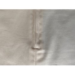 Pude bagside Brun 45x45cm - hr/bomuld