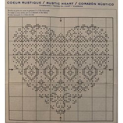 Hjerte m�nster fra DMC