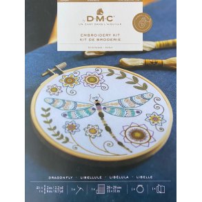 DMC Broderikit - Guldsmed/Dragonfly
