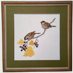 Fugle - h�r 12 tr�de - flere varianter