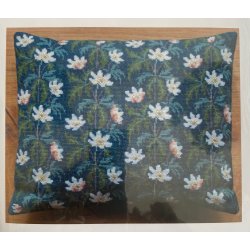 Skovanemoner pude - 2 trdet stramaj og uldgarn