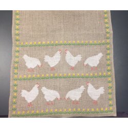 Pskelber Hvide Hns - hr 10 trde og blomstergarn 