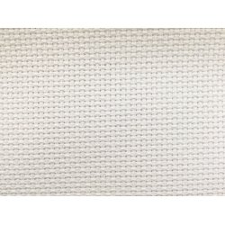 Aida 4,4 sting/11 count -180 cm bred i bomuld, 2 farver - pris pr. 0,5 mtr.