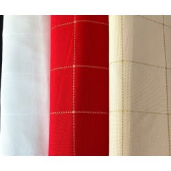  Bomuld metervare 5 sting/cm -190 cm bred - med felter 