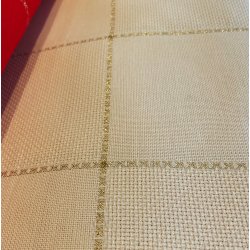 Julelber - Hjerter mnster med stof