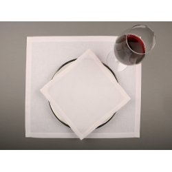 Mellemlgsserviet i mellemfin hr (10 trde pr. cm), flere kvaliteter og farver