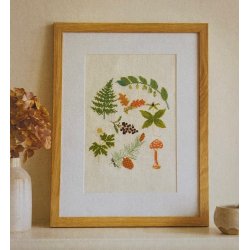 Mindful Making Broderikit fra DMC, Skovbund