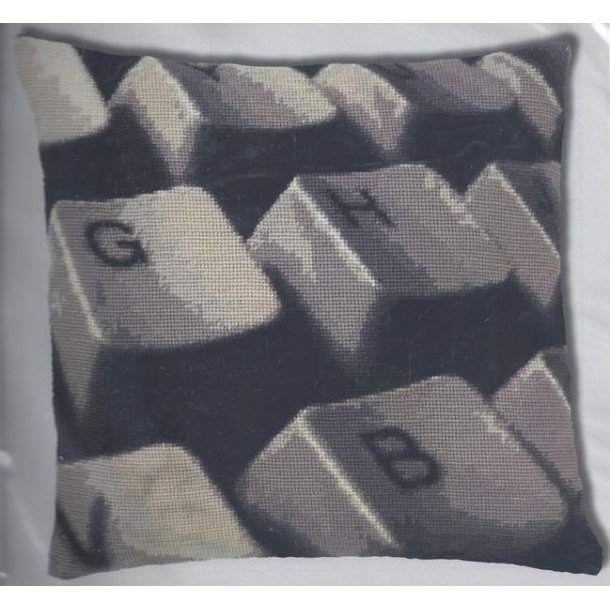 PC tastatur  Sykit - 2 trdet Stramaj Pude 38x40 cm 