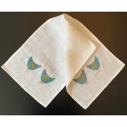 Pskelber Bl Hns - hr 7 trde og blomstergarn