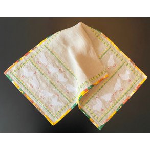 Pskelber Hvide Hns - hr 10 trde og blomstergarn 