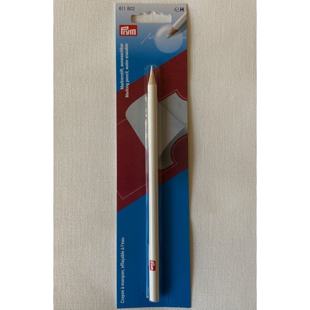 Hvid markeringspen - Prym vandoplselig pen
