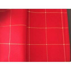  Bomuld metervare 5 sting/cm -190 cm bred - med felter 