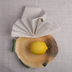 Serviet, groftv�vet hvid 7,6 tr�de pr. cm  med og uden huls�m  H:45 X L:45 cm