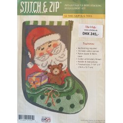 Julesok mini mnsterpakke - sykit - flere designs