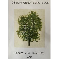 Trer - hr 10 trde og blomstergarn - serie p 8 