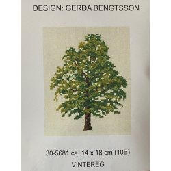 Trer - hr 10 trde og blomstergarn - serie p 8 