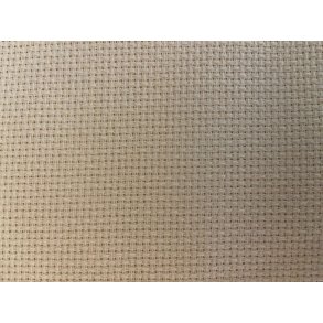 Aida 4,4 sting/11 count -180 cm bred i bomuld, 2 farver - pris pr. 0,5 mtr.