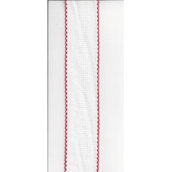 Aida bnd 6 sting/cm - 5 cm bred i flere varianter - pris pr. meter