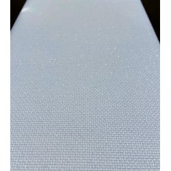 Aida Glitter Frosty Bl 5,4 sting/14 count - pris pr. 0,5 m