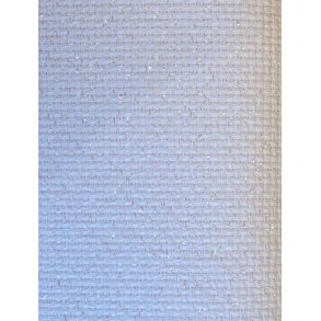 Aida Glitter Frosty Hvid 5,4 sting/14 count - pris pr. 0,5 m
