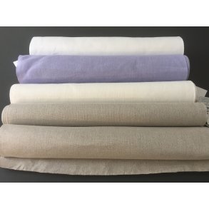 Hrbnd 11 trde - lavendel eller hvid - 45 cm bred 