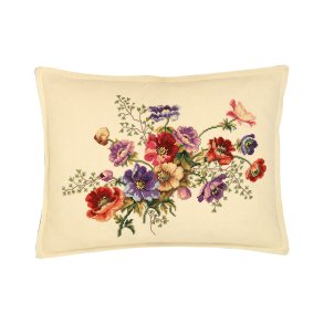 Franske anemoner pude - permilan 5 sting/cm