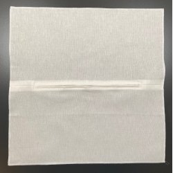 Pude bagside Brun 45x45cm - hr/bomuld