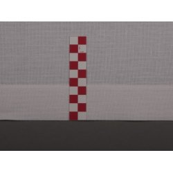 Mellemfin hvid (bleget) hrdug med og uden hulsm