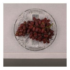 Mellemfin hvid dug (bleget) hr/polyester med og uden hulsm