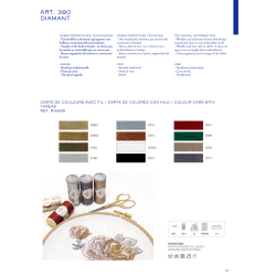 DMC Diamant - Metallic garn