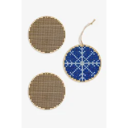 Julekugle ophng i tr - DMC