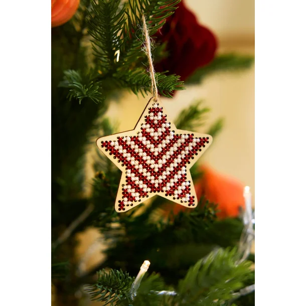 Julestjerne ophng i tr - DMC