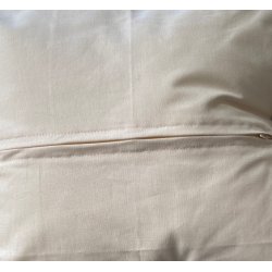 Pude bagside Brun 45x45cm - hr/bomuld