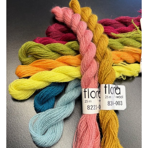 Flora Uldgarn  - 100% uld