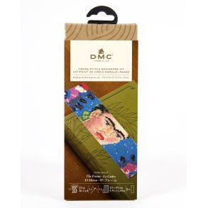 DMC Broderikit Bogmrke - Frida Kahlo