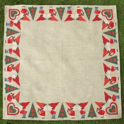 Kys mig -grn Juletrstppe