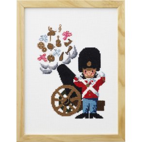 Garder med konfettikanon - aida 6,4