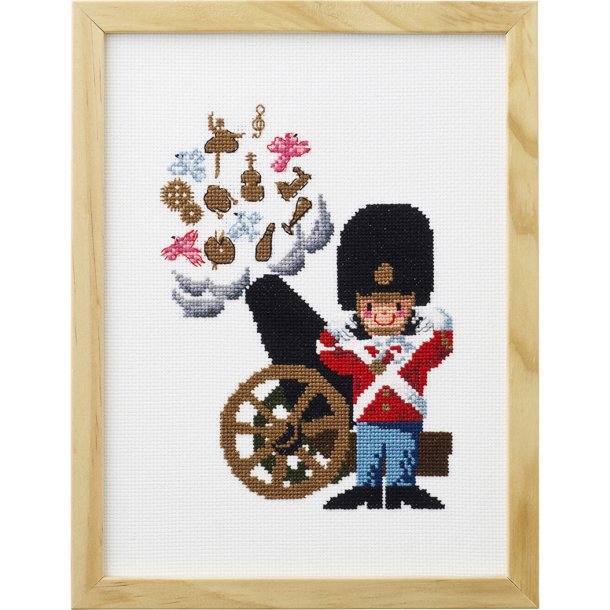 Garder med konfettikanon - aida 6,4