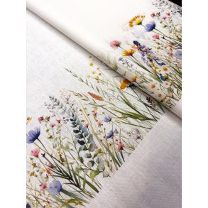 H�r med blomster print - 12,6 tr�de
