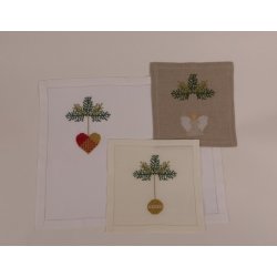 Juleengel mellemlgsserviet- sykit