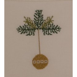 Julekugle mellemlgsserviet- sykit