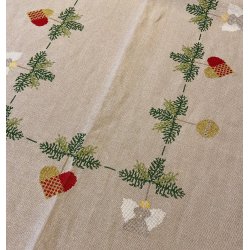 Julehjerte mellemlgsserviet- sykit