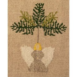 Juleengel mellemlgsserviet- sykit