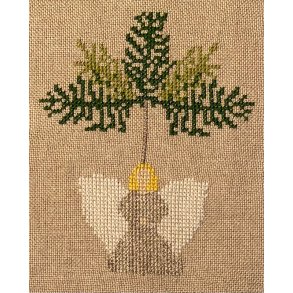 Juleengel mellemlgsserviet- sykit