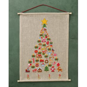 Julekalender eller Adventskalender Juletr